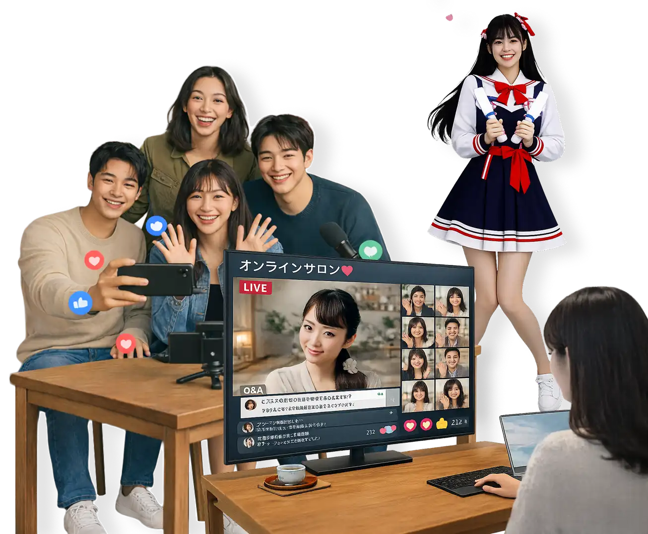 BJ Online Salon & Crowdfunding